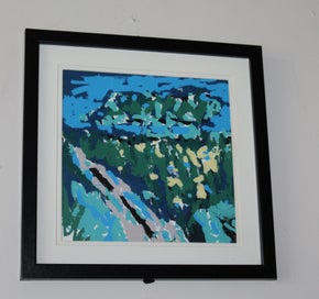 Listing 5 of 19 for +++ STRIKING "TONY GALLAGHER" ABSTRACT PAINTING +++