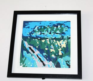 Listing 9 of 19 for +++ STRIKING "TONY GALLAGHER" ABSTRACT PAINTING +++