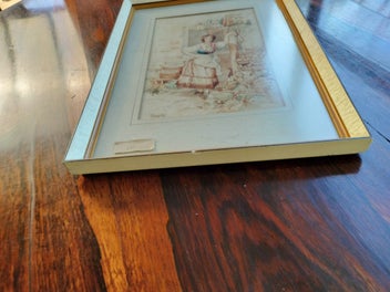 Listing 6 of 8 for Antique Signed Original Watercolour Painting(a/f)