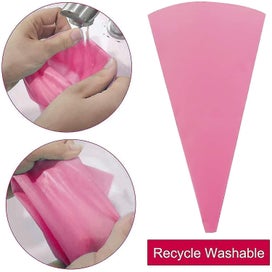 Listing 5 of 5 for 21pcs Piping Bags And Tips Set Pastry Bag 14 Stainless Steel Nozzle