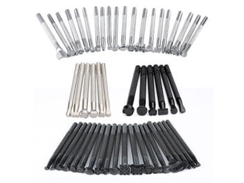 Listing 3 of 10 for 6/20 Pcs Leather Stamping Tools Set Different Shape Stamp Kit