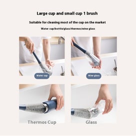 Listing 3 of 6 for Bottle Brush Cleaner Suitable Smoothie Bottle Cleaner Brush For Washing Differen