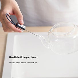 Listing 4 of 6 for Bottle Brush Cleaner Suitable Smoothie Bottle Cleaner Brush For Washing Differen