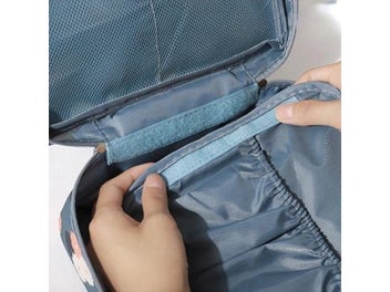 Listing 6 of 10 for Portable Needlework Storage Bag Mesh Divider Pouch Yarn Knitting Tools