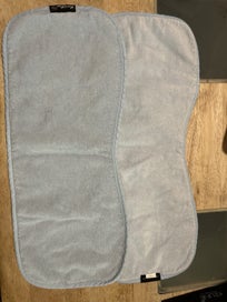 Listing 2 of 2 for Mum 2 Mum Burp Cloths x 2 Blue