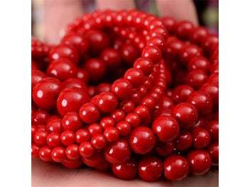 Listing 5 of 10 for Natural Stone Beads Lava Jaspers Tiger Eye Quartz Agates Round Loose Beads For