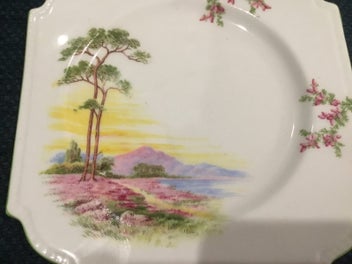 Listing 4 of 4 for AYNSLEY ART DECO STYLE TRIO - EXCELLENT CONDITION