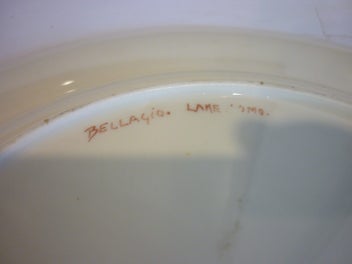 Listing 6 of 7 for ROYAL DOULTON HAND PAINTED LAKE COMO BY R.BROWN.