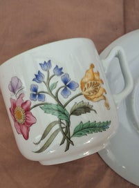 Listing 3 of 13 for *VINTAGE ENGLISH SPODE SUMMER PALACE ESPRESSO CUP & SAUCER