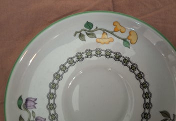 Listing 12 of 13 for *VINTAGE ENGLISH SPODE SUMMER PALACE ESPRESSO CUP & SAUCER