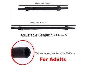 Listing 8 of 10 for Elastic Glasses Anti Slip Strap Outdoor Sport Eyewear Accessory