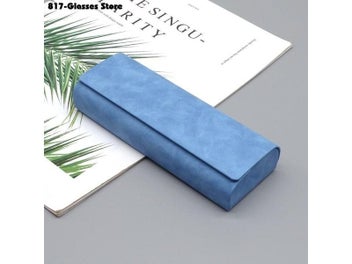 Listing 8 of 10 for 1pc Leather Eyewear Case For Men Women Optical Retro Myopia Glasses Sunglasses
