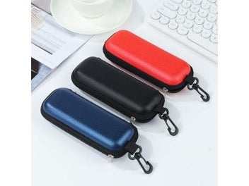Listing 3 of 10 for Portable Travel Office EVA Eyewear Cases For Women Men With Lanyard Zipper