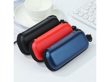 Listing 4 of 10 for Portable Travel Office EVA Eyewear Cases For Women Men With Lanyard Zipper