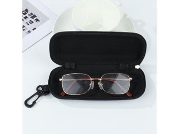 Listing 7 of 10 for Portable Travel Office EVA Eyewear Cases For Women Men With Lanyard Zipper