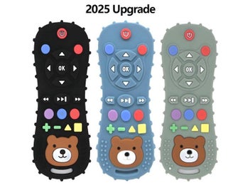 Listing 7 of 9 for 1/3PCS Baby Remote Control Teether Silicone Baby Anti-Eating Gloves Pacifier
