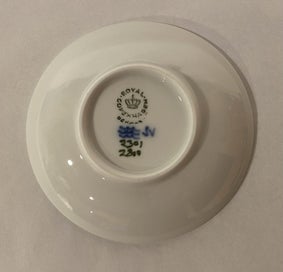 Listing 3 of 5 for Royal Copenhagen Butterfly and Flowers Small Dish - gorgeous