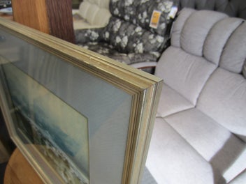 Listing 6 of 7 for 1921 Original Mixed Media Framed Painting