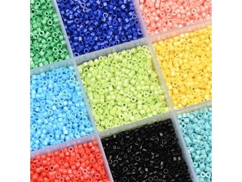 Listing 4 of 10 for 2mm Colorful Japan Glass Seed Beads 10/0 Loose Spacer Seed Beads For Needlework
