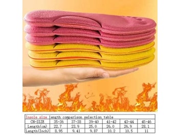 Listing 9 of 11 for 5D Sport Insoles For Shoes Men Women Deodorant Breathable Cushion Running