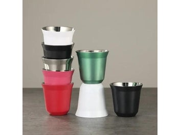 Listing 3 of 10 for 80mL Mini Coffee Cups High Quality Stainless Steel Double-layer Heat-insulating