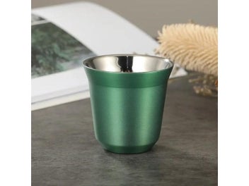 Listing 1 of 10 for 80mL Mini Coffee Cups High Quality Stainless Steel Double-layer Heat-insulating