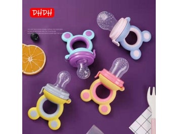 Listing 3 of 10 for Baby Teether Nipple Fruit Food Feeder For New BornSilicona Teethers Fresh Food