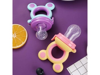 Listing 8 of 10 for Baby Teether Nipple Fruit Food Feeder For New BornSilicona Teethers Fresh Food