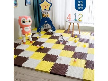 Listing 7 of 10 for 12pcs Foam Baby Play Mat Puzzle Mat Kids Interlocking Exercise Tiles Rugs Floor