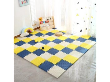 Listing 8 of 10 for 12pcs Foam Baby Play Mat Puzzle Mat Kids Interlocking Exercise Tiles Rugs Floor