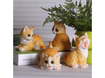 Listing 8 of 10 for Cute Cat Silicone Mold For Birthday Home Decor Clay Resin