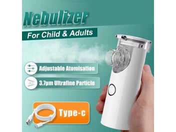 Listing 4 of 9 for MAMIJOY Portable Mini Nebulizer Silent Handheld Inhaler Ultrasonic Nebulizer