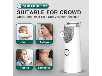Listing 7 of 9 for MAMIJOY Portable Mini Nebulizer Silent Handheld Inhaler Ultrasonic Nebulizer