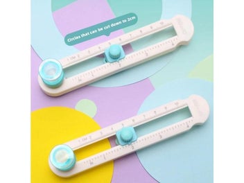 Listing 3 of 10 for Plastic 2-20cm Circle Paper Cutter For Home Study Offices