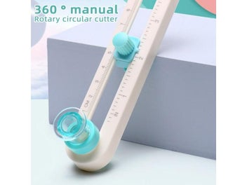 Listing 5 of 10 for Plastic 2-20cm Circle Paper Cutter For Home Study Offices