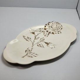 Listing 5 of 5 for Royal Winton Grimwades Golden Rhapsody Rose Plate