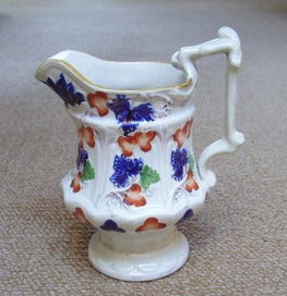 Listing 2 of 10 for Victorian Relief Moulded "Gaudy Welsh" Jug