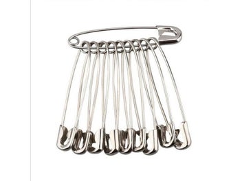 Listing 5 of 9 for 50pcs/Lot High Quality Stainless Steel Safety Pins DIY Sewing Tools Accessory