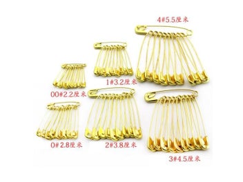 Listing 1 of 9 for 50pcs/Lot High Quality Stainless Steel Safety Pins DIY Sewing Tools Accessory