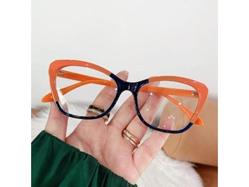 Listing 4 of 9 for Classic Eyeglasses Frame Retro Women Cat Eye Anti Radiation Blue Light Blocking