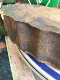 Listing 3 of 5 for POTTERY DISH HOMEMADE