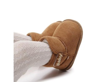 Listing 4 of 11 for Baby Girls Boys Winter Ankle Boots Non-slip Newborn Snow Shoes Soft Bottom