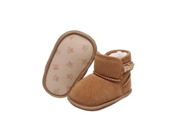 Listing 8 of 11 for Baby Girls Boys Winter Ankle Boots Non-slip Newborn Snow Shoes Soft Bottom