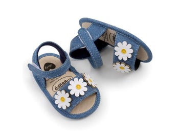 Listing 5 of 10 for Meckior Summer Cool Baby Girl Sandals Fashion Newborn Sandal Idyllic Flower