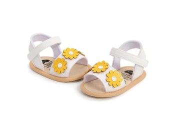 Listing 8 of 10 for Meckior Summer Cool Baby Girl Sandals Fashion Newborn Sandal Idyllic Flower