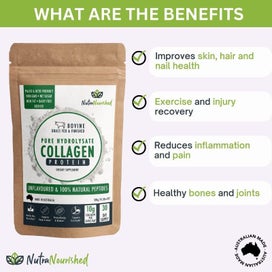 Listing 3 of 4 for Nutra Nourished 300G Collagen Powder Tasteless & Unflavoured