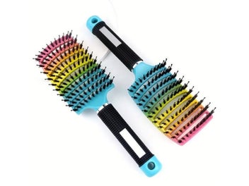 Listing 6 of 10 for 1pc Magic Scalp Massage Hair Brush For Women - Professional Detangling Tool For