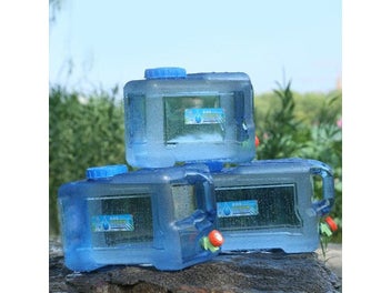 Listing 4 of 10 for Large Capacity Portable Water Bucket Driving Pure Water Tank Container With