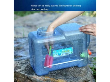 Listing 7 of 10 for Large Capacity Portable Water Bucket Driving Pure Water Tank Container With