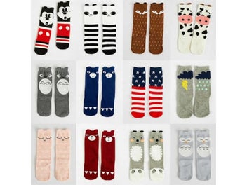 Listing 5 of 10 for Newborn Stocking Boy Leg Warmers Toddler Silk Stockings Fox Style Leg Warm